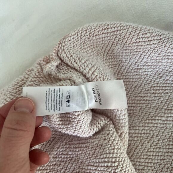 Faherty Women’s Seabrook French Terry Hoodie Textured Light‎ Pink Sz Small - Picture 12 of 12
